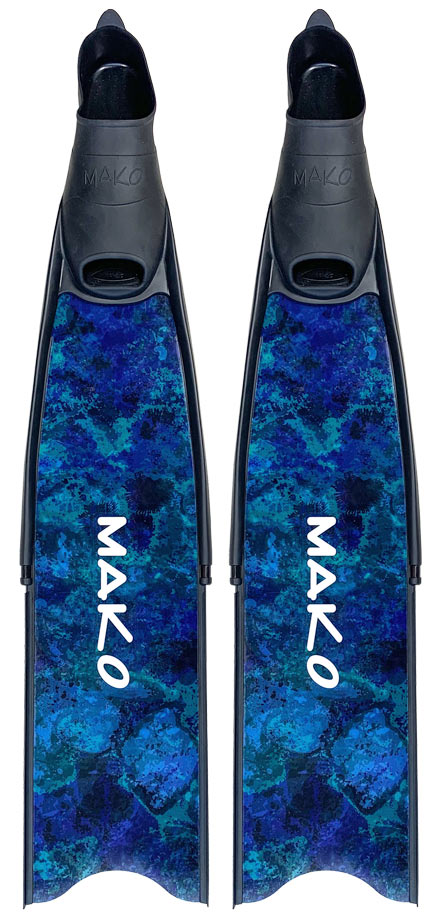 Spearfishing fins - MAGNUM POWER MAX - EPSEALON - rubber / full-foot